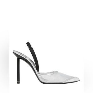 ALEXANDER WANG ALIX Mesh Slingback Pumps